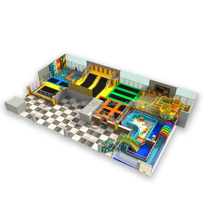 Offre Spéciale Amusement <span class=keywords><strong>Grand</strong></span> Adventure Parks Parc de <span class=keywords><strong>trampoline</strong></span> intérieur Trampolines d'intérieur - Product Image 5