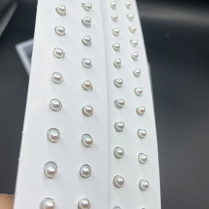 Perlas Akoya Chinas de Agua Dulce de Alta Calidad 4A, 4-4.5mm, Blancas Naturales, Sueltas, para la Fabricación de Joyas - Product Image 3