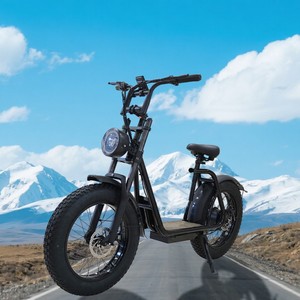 Scooters Eléctricos para Adultos Más Vendidos, 25 km/h, Motor sin Escobillas, Litio, Suspensión Completa, Alcance de 50 km, Llantas Gruesas de 20 Pulgadas para Todo Terreno - Product Image 1