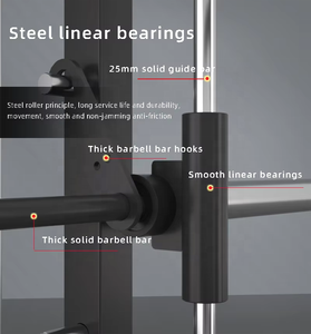 Nhà hoặc phòng tập thể dục toàn thân đào tạo cáp chéo điện Squat Rack Smith máy tập thể dục đa chức năng tập luyện tất cả trong một máy - Product Image 4