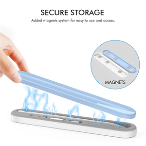 AhaStyle pour étui à crayons rigide pour <span class=keywords><strong>Apple</strong></span> <span class=keywords><strong>Pencil</strong></span> Accessoires Boîte de rangement portable pour <span class=keywords><strong>Apple</strong></span> <span class=keywords><strong>Pencil</strong></span> 1/2/3 USB-C - Product Image 3