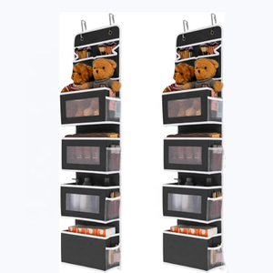 5-SHELF ráp cửa lưu trữ tổ chức cho phòng ngủ với 2 túi nhỏ và 4 túi bên trên cửa treo tổ chức - Product Image 1