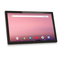 Ucuz Duvara Monte IPS LCD Dokunmatik Ekran Dört Çekirdekli 16GB Depolama Alanlı 21.5/23.8 İnç Android Tablet Dijital Tabela Ekranları Stok CMS