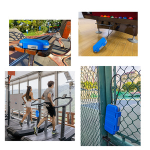 Portable Beach Combination <b>Lock</b> <b>Box</b> G13 ABS Password Resettable Hanging Storage For Travel Outdoor Use - Product Image 3