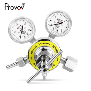 Provov-Reductor de cilindro de <span class=keywords><strong>gas</strong></span>, control preciso de alta calidad, analizador de <span class=keywords><strong>gas</strong></span> de acero inoxidable 316L, regulador de presión de amoníaco - Product Image 3