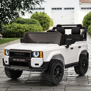 Suministro de Fábrica: Coches Eléctricos <span class=keywords><strong>Toyota</strong></span> Prado Licenciados de Alta Calidad para Niños, con Batería de 24V/12V, Motor Eléctrico y Dos Asientos - Product Image 1