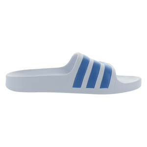 Adidas Adilette Aqua Slide PS Scarpe da Ragazzo Taglia 10, Colore: Bianco/Blu Metallizzato/Bianco - Product Image 2