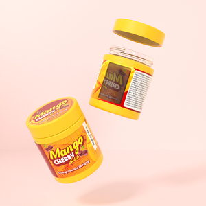 Child Resistant Push Turn Down Lid Airtight Container 1oz 2oz 3oz 4oz Flower Stash Storage Childproof Glass Jar with <strong>Window</strong> - Product Image 3