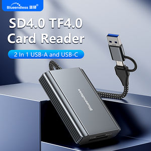 超高速 UHS-II 312MB/s SD 4.0 TF 4.0 存储卡读卡器 2 合 1 USB A USB C 集线器适配器适用于 iPhone 17/16/15 系列 - Product Image 2