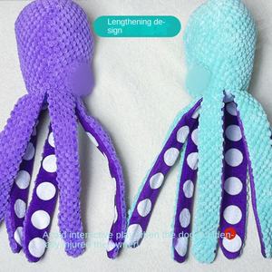 Juguete de Pulpo de Peluche de Terciopelo de Piña, Resistente a Mordeduras, Realista, con Airbag Integrado, Tentáculos Largos, Interactivo para Masticar - Product Image 4