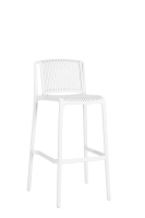 Meubles DL en gros, mobilier moderne pour salle à manger, chaises et tabourets en plastique PP pour fêtes en plein air, sans accoudoirs