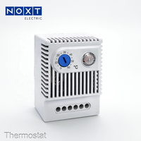 Régulateur de température mécanique bimétallique AC/DC NOXT OEM/ODM, thermostat en boîtier KTS021, certifié CE ROHS, 100 000 cycles, IP20, PC