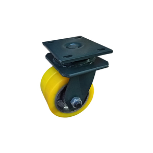 Chất lượng tốt tấm caster siêu nặng Hàng đôi Bánh xe PU Caster 1/3/5 tấn 6 inch/12inch 150mm/300mm carton 70mm - Product Image 6