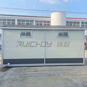 ห้องน้ำเคลื่อนที่แบบแผงแซนวิชทันสมัยเป็นมิตรกับสิ่งแวดล้อมสำหรับสถานที่ท่องเที่ยว - Product Image 2