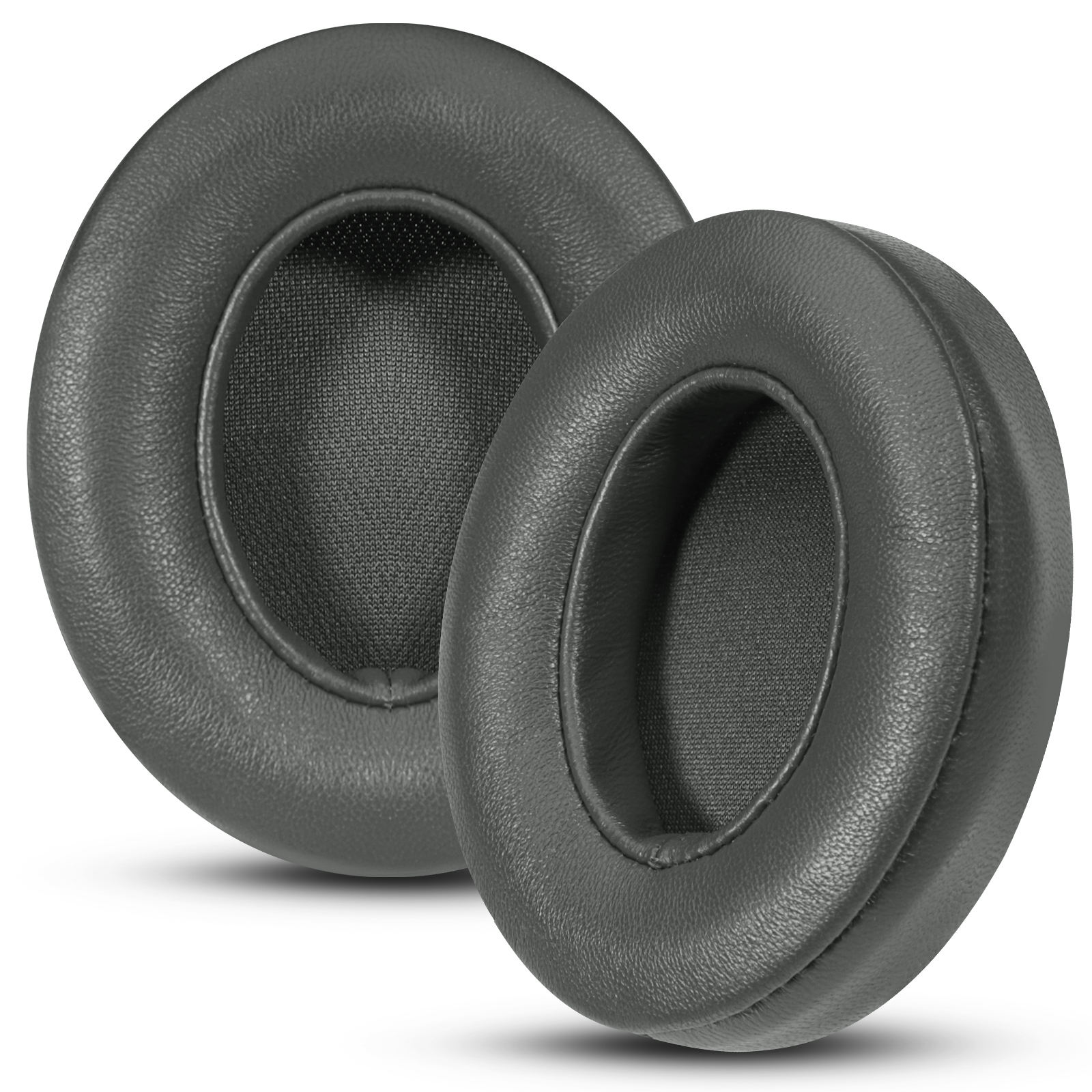 1 pièces en peau d'agneau-gris foncé