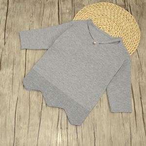 Suéteres de Última Moda con Diseño de Blusa con Dobladillo Curvo y Precio de Fábrica - Product Image 3