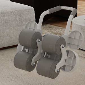 Rueda Abdominal AW101 de Material PP, 2.5 kg, Equipo de Ejercicio para el Hogar y la Oficina, Rodillo Entrenador Abdominal Unisex con Cuatro Ruedas - Product Image 2