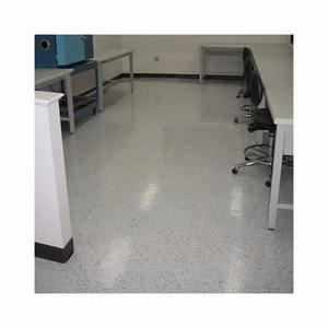 Suelo de vinilo homogéneo de azulejo de Pvc <span class=keywords><strong>instalado</strong></span> con pegamento Esd para azulejo de sala limpia - Product Image 6