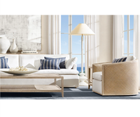 Mobilier de salon moderne et luxueux Fauteuil traditionnel en rotin à ossature bois pour événements