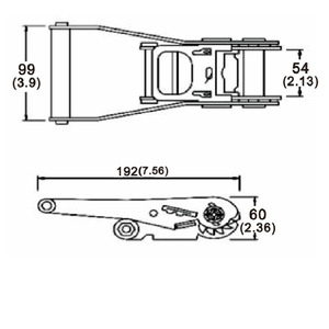<span class=keywords><strong>Tendeur</strong></span> à boucle à came en acier inoxydable robuste pour la fixation de cargaisons, idéal pour les applications marines, industrielles et d'entrepôt - Product Image 6