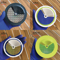 Nouveaux autocollants réfléchissants pour la pêche à la traîne, disque de plongée, plongeur profond, paravan, planer, leurre de traîne, contrôleur de profondeur, Dipsy Diver