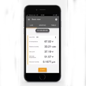 เทอร์โมไฮโกรมิเตอร์ Testo 605i คุณภาพดี ราคาคุ้มค่า ใช้งานผ่านสมาร์ทโฟน - Product Image 6