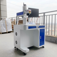 Machine de marquage laser à fibre de bureau 20W pour plaques signalétiques en acier inoxydable, bagues en métal doré