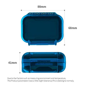Estuche para auriculares <span class=keywords><strong>KZ</strong></span> resina ABS impermeable protector portátil estuche de almacenamiento caja auricular para <span class=keywords><strong>KZ</strong></span> ZSN <span class=keywords><strong>ZS6</strong></span> ASX ZSX ZAX AS16 EDX - Product Image 3