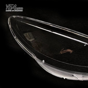 YEA AUTO Cache Phare Avant de Voiture Lentille en Verre pour Peugeot <span class=keywords><strong>207</strong></span> <span class=keywords><strong>2009</strong></span> - 2013 Abat-jour PC Coque Transparente Verre de Phare - Product Image 5