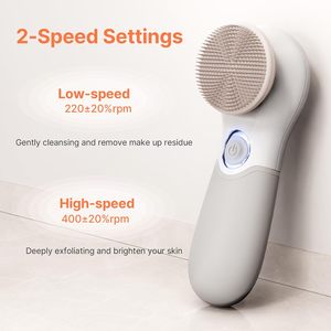 Facial Cleansing <b>Brush</b> Face Scrubber Exfoliator Wash Cleansing Exfoliating Powered Electric <b>Brushes</b> Spin Cleanser Cleaning <b>Scrub</b> - Product Image 5