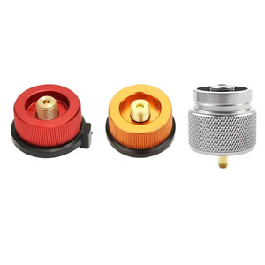 <span class=keywords><strong>Outdoor</strong></span> Camping Gasherd Konverter Camping Herd Butan gas Metall <span class=keywords><strong>adapter</strong></span> Konvertieren Kraftstoff behälter - Product Image 1