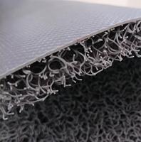 Tapis de bobine en PVC de style moderne avec support ferme fait à la machine Tapis de sol antidérapant