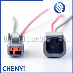 Deutsch Dtm Serie <span class=keywords><strong>2</strong></span> Pins Vrouwelijke Auto Waterdichte Connector Verzegelde Draad Harnas Plug DTM06-2S DTM04-2P Met 15Cm Draden - Product Image 5