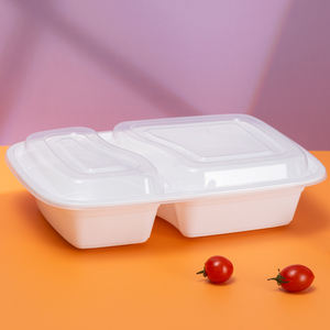 Wegwerp voedselcontainers groothandel gratis sample 2 3 compartimenten voedselwarmer container voor restaurantgebruik - Product Image 5