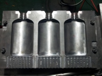 Nouvelle machine de soufflage semi-automatique DEG-20L pour bouteilles PET avec pompe à roulement et moteur, contrôle PLC, pour bouteilles de boissons et d'huile de 5 à 20 L