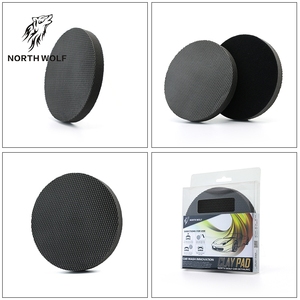 Produits d'entretien automobile North Wolf de 6 pouces très demandés : disque de polissage en argile douce et sécuritaire pour voiture, tampon en argile - Product Image 4