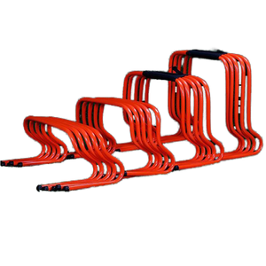 Vallas de Agilidad para Entrenamiento de Velocidad, Equipo de Práctica Pliométrica Multiusos para Atletas de Fútbol, Hechas de PVC Resistente - Product Image 1