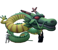 Dragon Shenron gonflable, grand dragon gonflable sur le thème de l'anime Dragon Ball pour les événements de cosplay, les fêtes et les décorations de festivals