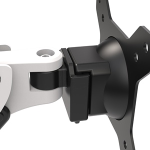 Montaje en V Brazo de resorte de gas flexible y ajustable Montaje en pared para monitor de pantalla única de 13 "-32" - Product Image 4