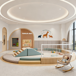 <span class=keywords><strong>Design</strong></span> d'Interni Moderno per Centro di Apprendimento Precoce con Grafica per Bambini e Prescolare - Product Image 1