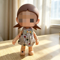 [Uniquement en tissu] Ensemble de vêtements pour figurine d'action de 20 cm, robe à pois, robe de princesse bouffante.