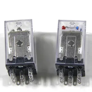Mini MY3 HH53P 11 Pins 5A Electronic Small Miniature Electromagnetic Relay 50VAC DC28V