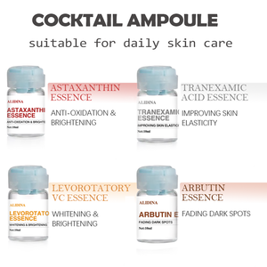 Ampolla de suero de etiqueta privada, refuerzo de células, ampolla antienvejecimiento, péptidos, hidratante, ácido hialurónico, aclarador Y - Product Image 3