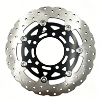 Disque de frein solide pour trottinette Maxi, plaque de frein épaissie, frein à disque pour trottinette à charge lourde et longue distance