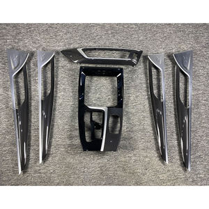 ชิ้นส่วนภายในคาร์บอนไฟเบอร์แท้ 100% สำหรับ BMW X3 G08 IX3 X4 G02 ชุดเต็มแผงประตู - Product Image 1