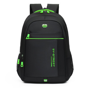 By-Street Men's <b>Backpack</b> 36-55L Large Capacity Business Travel Commuter Casual <b>Backpack</b> Solid Color With Interior Zipper Pocket - Product Image 1