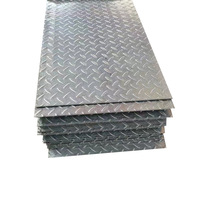 Tôle d'acier galvanisé à carreaux en alliage Z30/Z275, revêtement zinc, prix usine, norme BS, pour plancher, plaque de bateau, plaque de chaudière