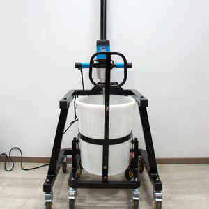 מכונת ערבוב חשמל כיתה תעשייתית עצמית החלקה פוטי אבקה סל דלי ערבוב ועגלת משלוח חומר משלוח - Product Image 3