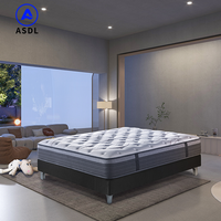 5-Sterne Luxus-Hotel Orthopädische Matratze Online Bestellbar mit Box King Size Queen Bett 12 Zoll Memory-Schaum Taschenfederkernmatratze