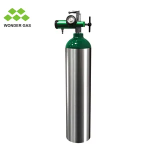 New Factory Sale ME Size Medical Oxygen Aluminum Cylinders Empty Gas Cylinder
